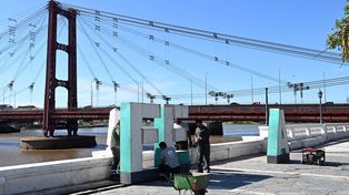 La ciudad vuelve a lucir sus emblemáticas letras corpóreas en la Costanera
