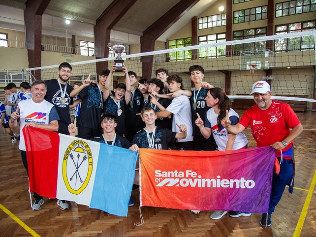 Los deportistas participaron en Santa Fe durante el primer semestre de las instancias departamentales.