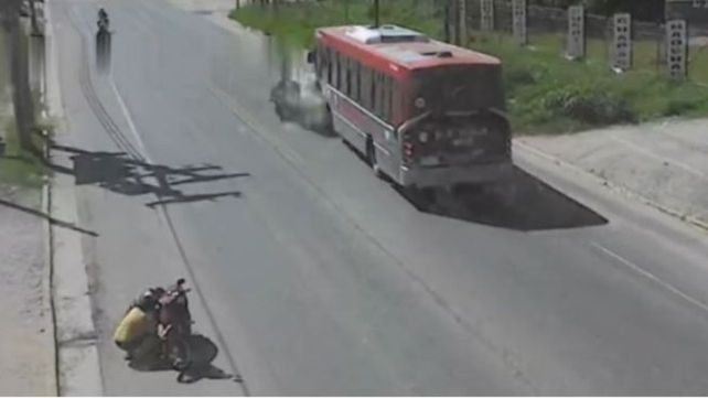 Ocurrió en la avenida Juan B. Justo