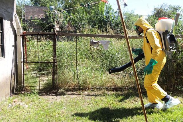 Por un caso positivo de dengue en Santo Tomé, fumigaron 140 domicilios