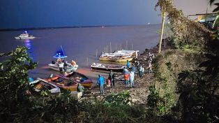 Amplían la zona de búsqueda del joven pescador que desapareció en el río Paraná