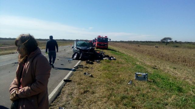 Triple colisión y un muerto en la ruta 95 en Gato Colorado