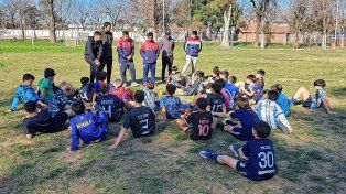 Unión seleccionó chicos en una nueva prueba de jugadores que llevó adelante, en este caso en San Lorenzo, sur provincial.