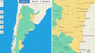 SMN emitió un alerta amarillo por tormentas para este lunes