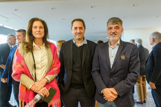 Florencia Marinelli, Rodrigo Weisburd y Daniel Maggiolo