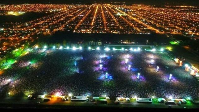 En el predio de Olavarría había prácticamente el doble de gente de la que se esperaba