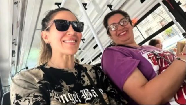 Jimena Barón compartió en redes sociales que volvió a viajar en colectivo para achicar gastos