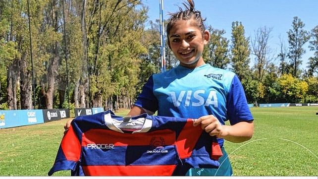 Agustina Retamar tuvo una gran experiencia en la Selección.