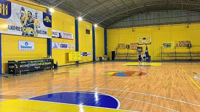 En el gimnasio Chapu Nocioni de Gálvez