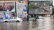 Árboles caídos, calles inundadas y cortes de luz por el fuerte temporal en Santa Fe