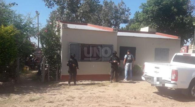 Las viviendas allanadas