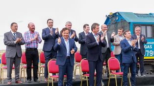 Massa junto a todos los gobernadores del norte del país.