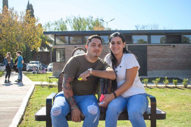 Pablo de Luca y  Jesica Reynoso
