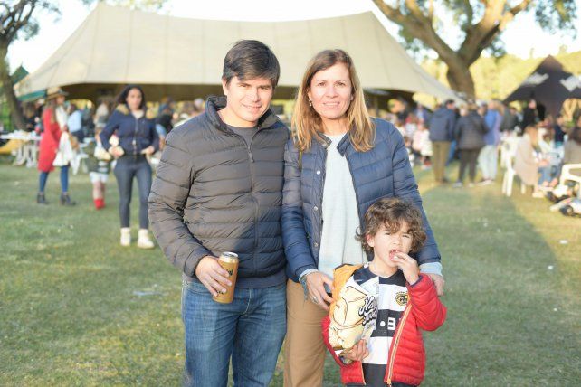 Eudori Vázquez Cuestas, Verónica Sammartino y Juan Cruz Cuestas