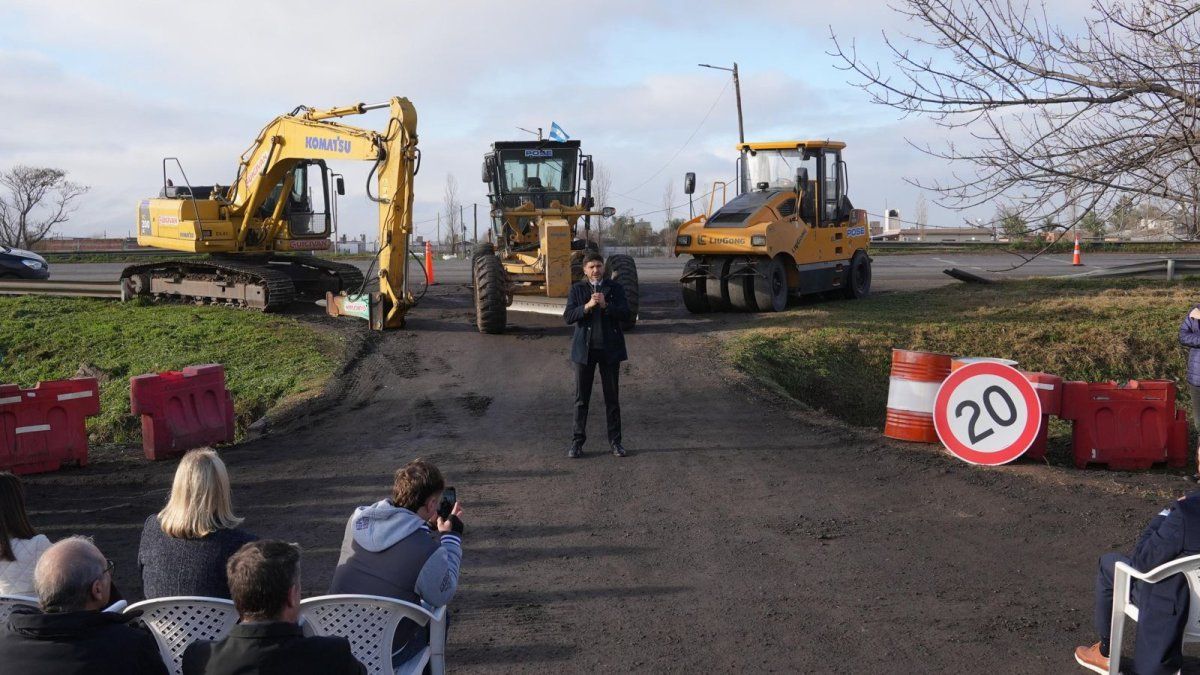 Empezó el trabajo en la ruta A012 y se abrirán tres frentes de obra en el Gran Rosario