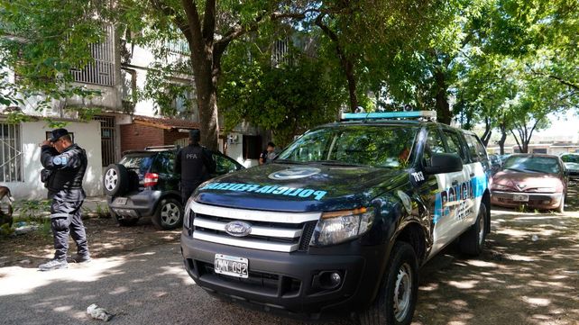 Uno de los tantos allanamientos realizados a la banda de los Ungaro
