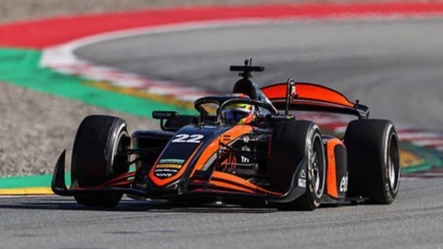 Nicolás Varrone volvió a sumar puntos en la Fórmula 2 y brilló con récord de vuelta en Canadá