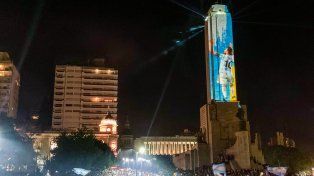 Con Messi como abanderado, Argentina ganó la última Copa América y el Monumento fue una fiesta.