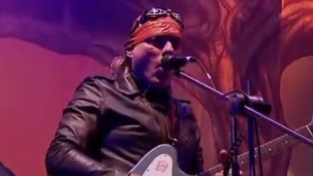 La legendaria banda tocó en Ushuaia.