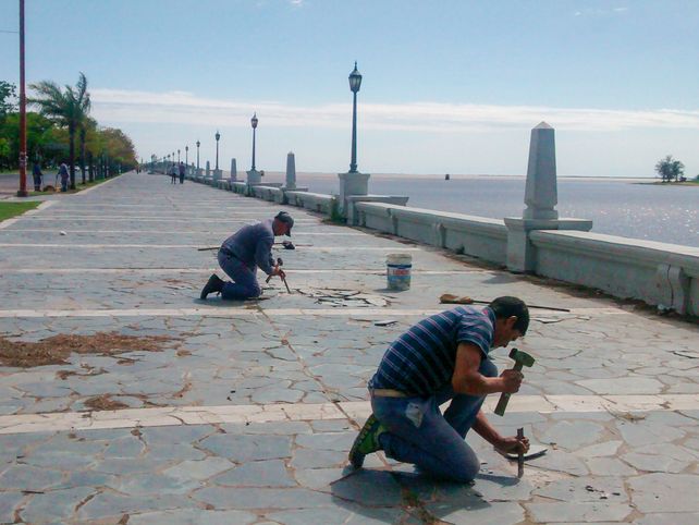 Ponen en condiciones la Costanera Oeste para la temporada de verano