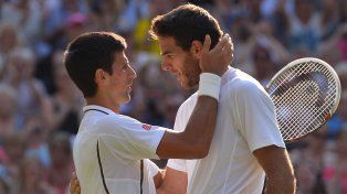 Compañero de lujo: Del Potro entrenará con Djokovic en el US Open