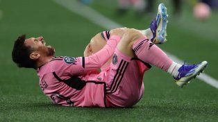 Un gran susto: el tremendo patadón que sufrió Leo Messi