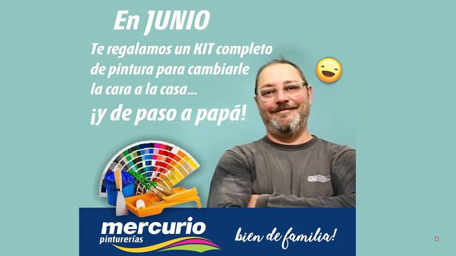 Pinturerías Mercurio y el UNO tienen un regalo especial para el día del Padre