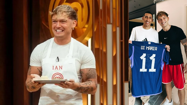 Ian Lucas es uno de los favoritos en el certamen MasterChef Celebrity