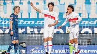 Stuttgart ganó y dejó la zona de descenso directo en la Bundesliga