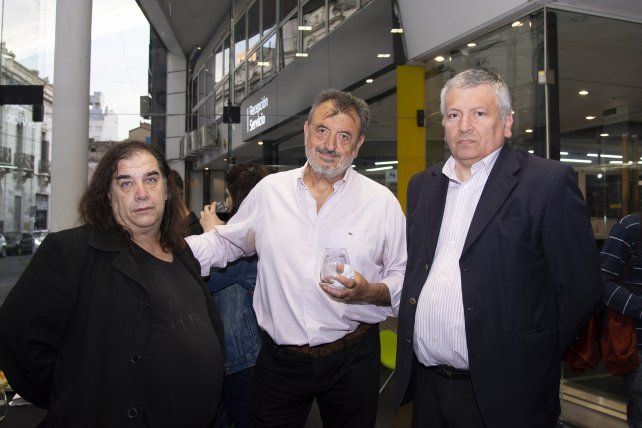 Oscar Chiappini, Enrique Miranda y Enzo Alvarado