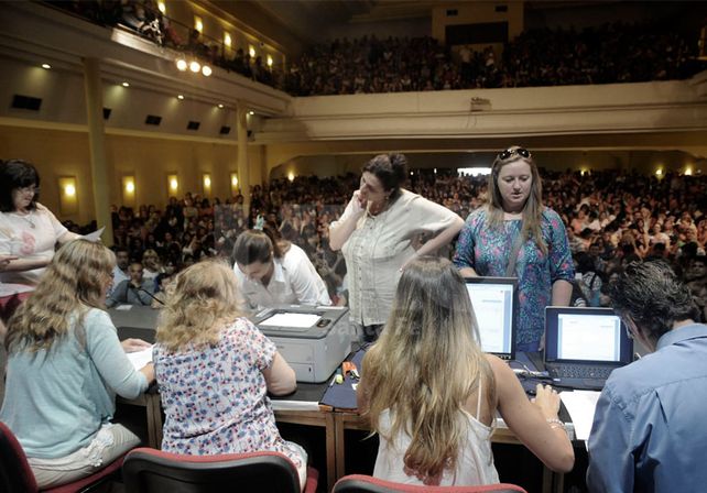 Expectativas. En cada edición es muy importante el número de aspirantes que se inscribe. UNO de Santa Fe/Juan M. Baialardo