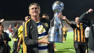 El Patón Edgardo Bauza ganó la Copa Argentina con Central en 2018.