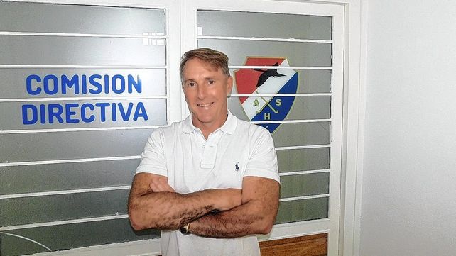 Confianza renovada. Patricio López continuará al frente de la Asociación Santafesina de Hockey.