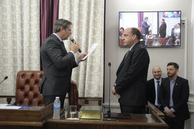 Jury a Rossi: Juraron los legisladores que deberán definir las recusaciones