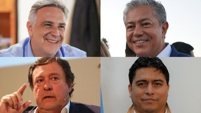 De izq. a der. de arriba a abajo: Llaryora