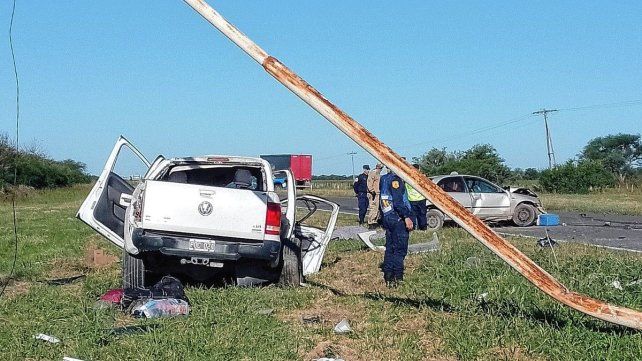 Grave accidente en un cruce peligroso.