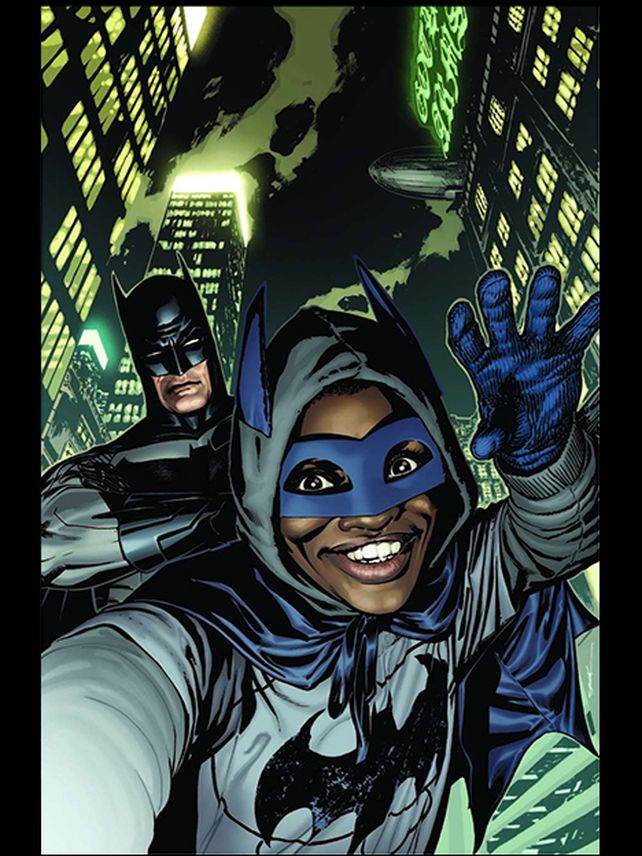 Las selfies de los superhéroes de DC Comics