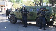 Las fuerzas federales llegaron a Rosario para reforzar la seguridad. Las fuerzas federales llegaron a Rosario para reforzar la seguridad.