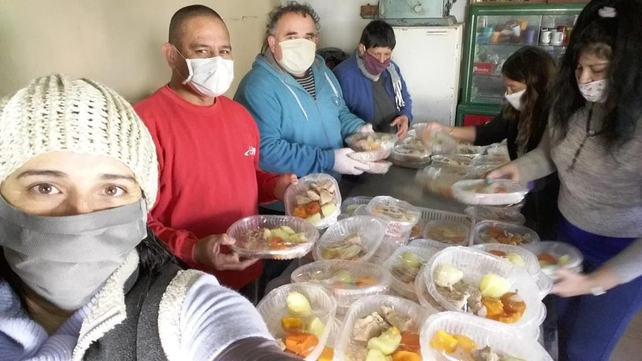 En pleno Covid, el programa Venado Ayuda repartió gratuitamente miles y miles de viandas a los venadenses.