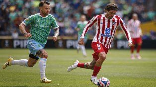 Rodrigo De Paul fue titular en el Atlético de Madrid.