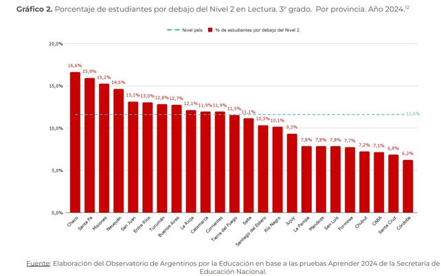 Entre Ríos: al 13% de niños en 3° grado le falta comprensión de lectura