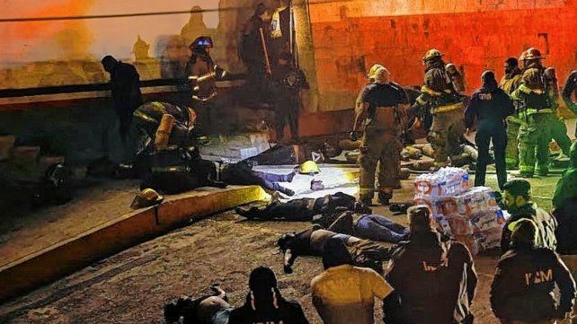 México: murieron 39 personas en el incendio de un centro de migrantes