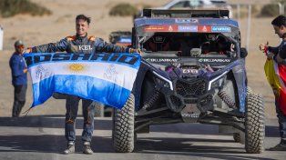 El rosarino Osman Anuar hizo historia en Dakar.