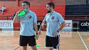 Fernando Ciprian junto a Roberto Monti dirigirán este miércoles a Colón en el Otrino contra Echagüe.
