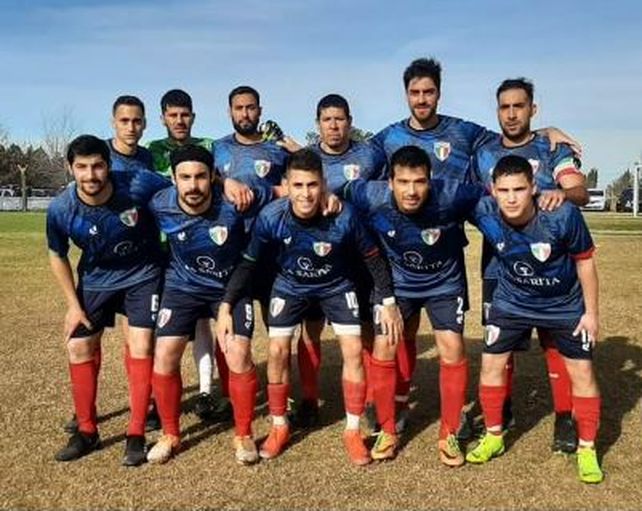 El tricolor. La formación azzurra que venció a Independiente por 1 a 0
