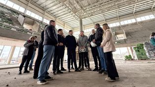 Juegos Suramericanos: Pullaro recorrió las obras en Rafaela y aseguró que la mayoría supera el 90% de avance