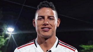 James Rodríguez fue presentando como nuevo refuerzo de San Pablo.