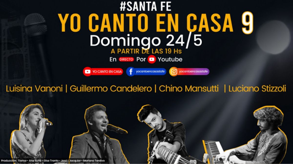 Yo canto en casa Santa Fe