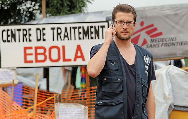 El virólogo alemán que probó un test en Guinea.