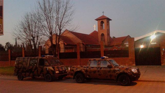 En el allanamiento del convento de Nogoyá encontraron fustas y cilicios